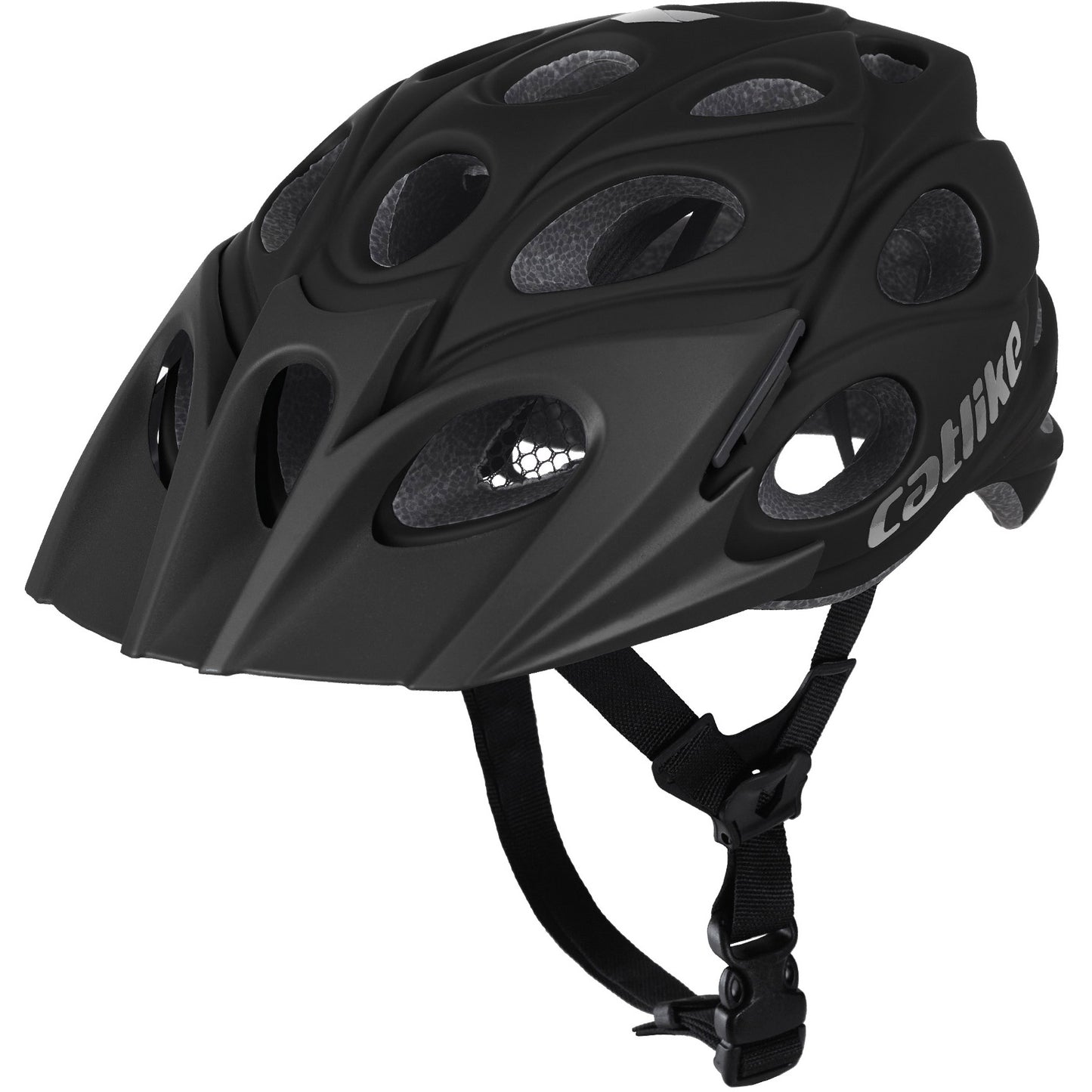 BUZAGLO MTB Helm Foglia dimensione M 55-57 cm Black di carbonio