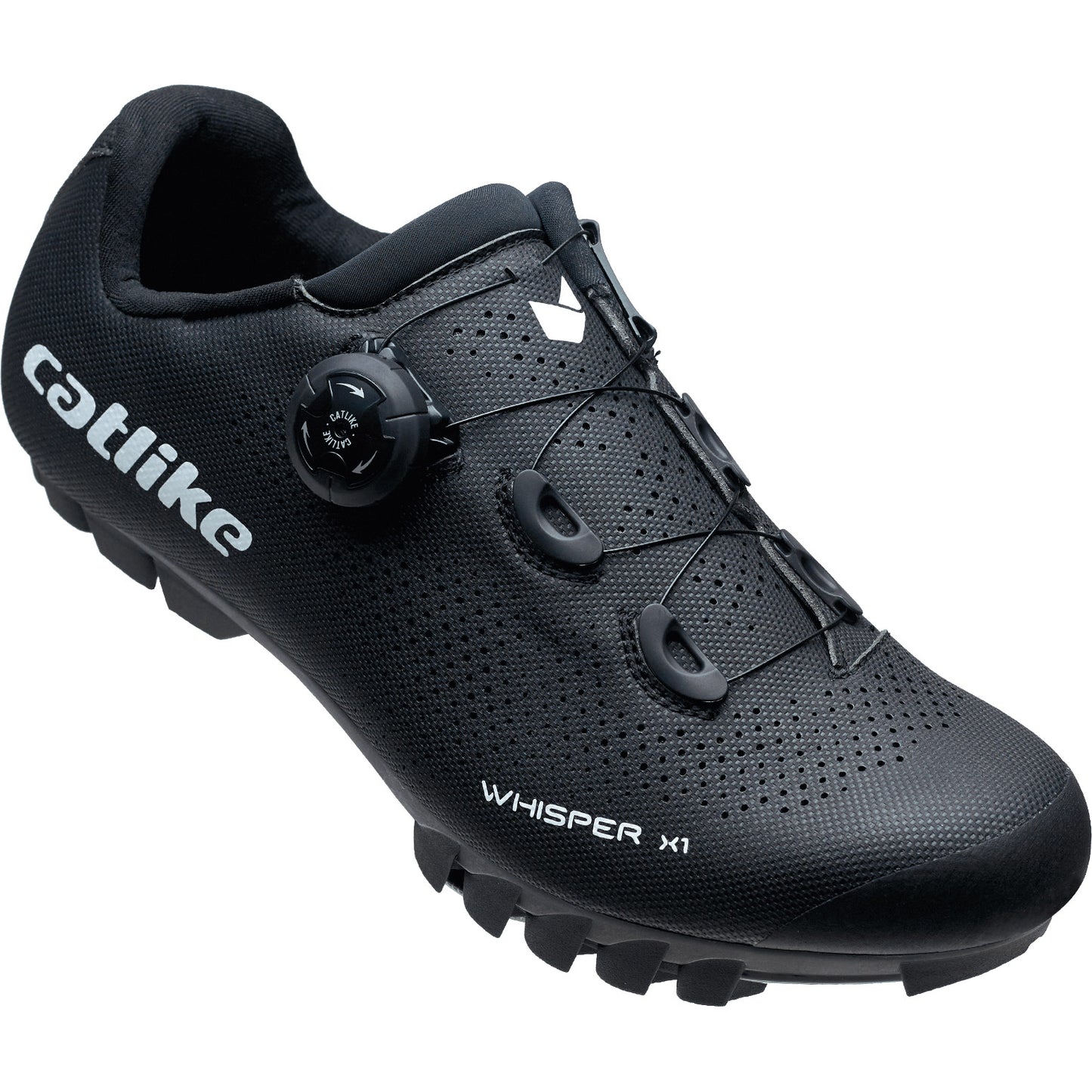 Zapatos como gato Whisper X1 MTB Nylon Tamaño 39 Negro