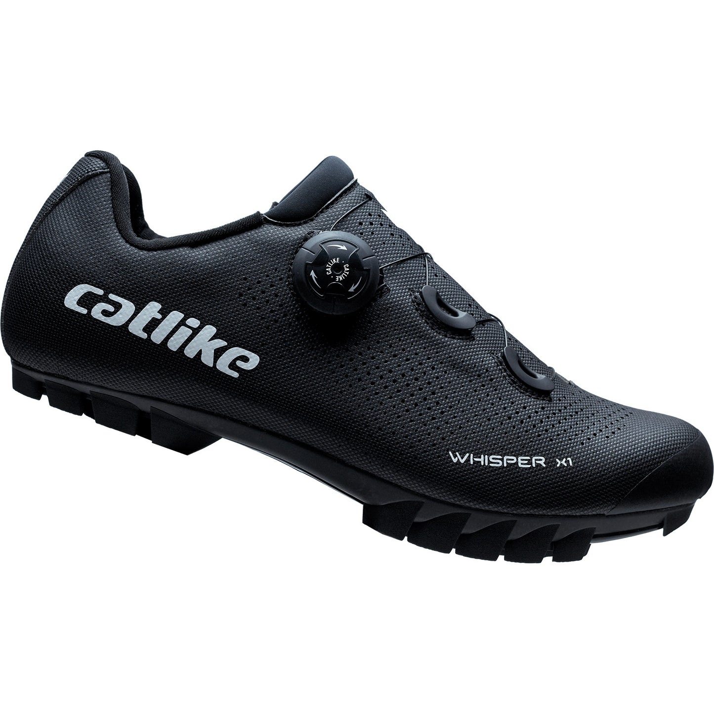 Zapatos como gato Whisper X1 MTB Nylon Tamaño 39 Negro