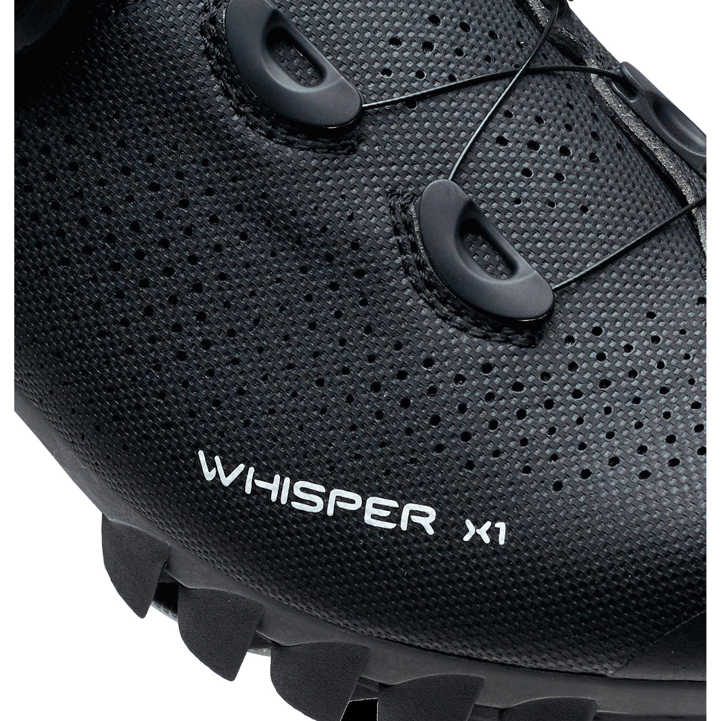 Zapatos como gato Whisper X1 MTB Nylon Tamaño 39 Negro