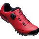 BUZAGLO MTB Zapatos Whisper X1 MTB Tamaño de nylon 45 Rojo