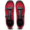 Zapatos buzaglo kompact'o x1 mtb nylon 39 rojo