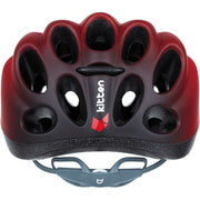 Catlike kinderhelm kitten maat m 55-58cm rood - afbeelding 3