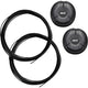 Buzaglo catlike twist lock maxino rc1 compact'o reflexión x negro (2uds)
