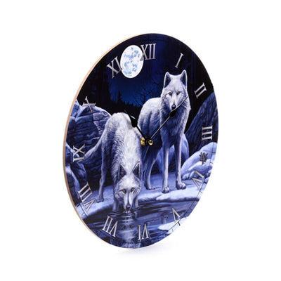 Lisa parker warriors of winter wolf bedrukte klok