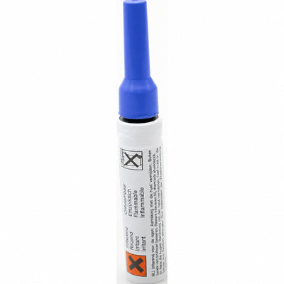 Cortina rotulador amparo azul brillo