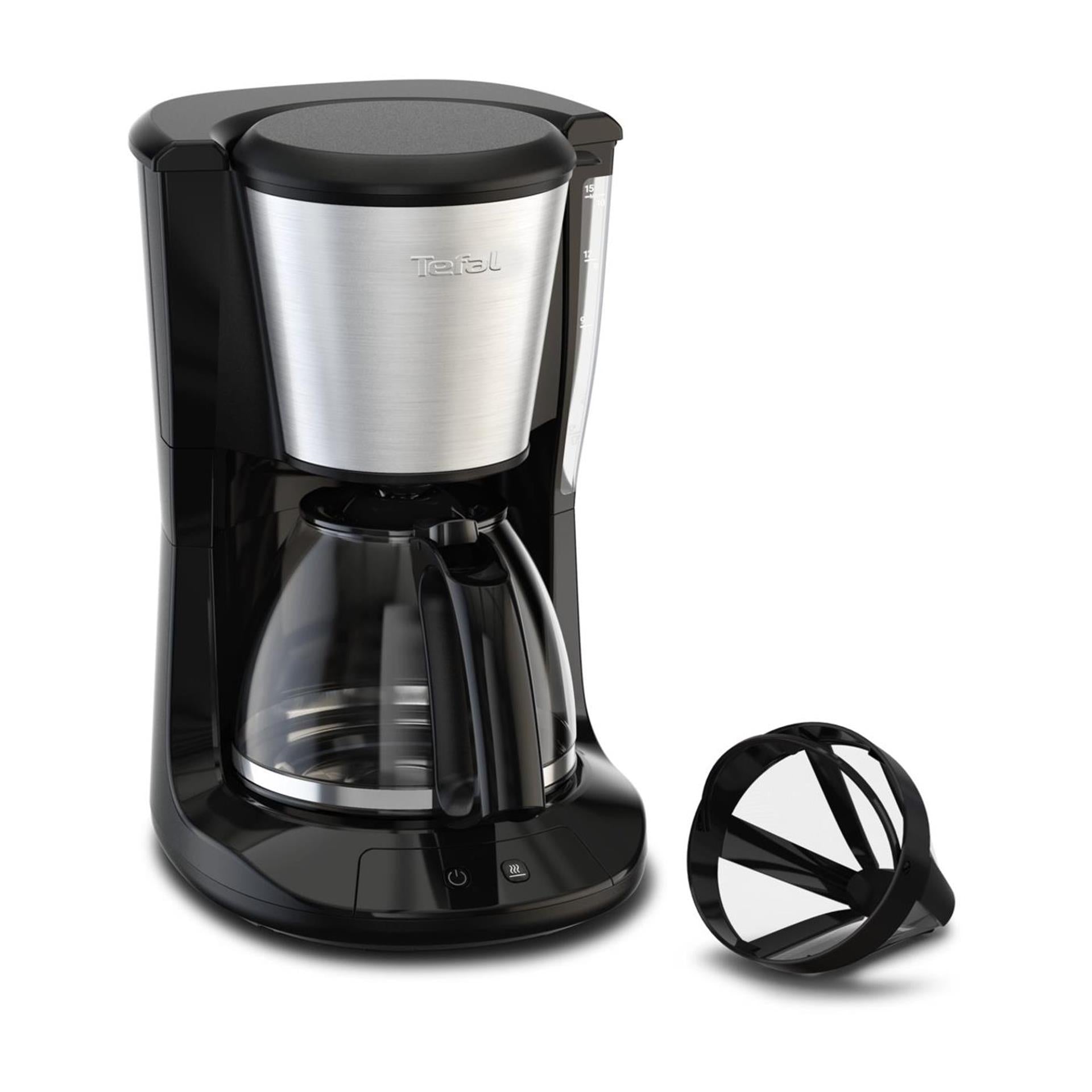 Caffettiera Tefal subito in acciaio inox 1,25 l