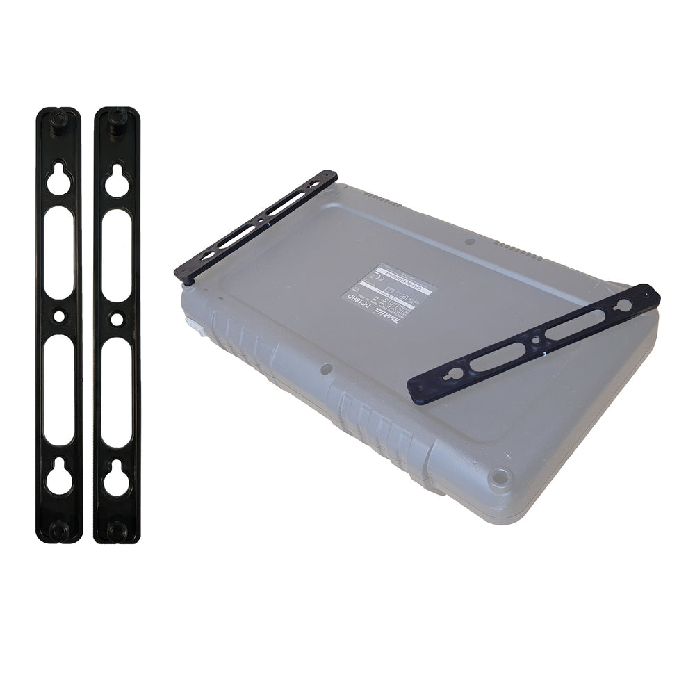 Soporte de cargador Stealthmounts CMC-MK-B para cargador dúo Makita 18V LXT | negro | Paquete de 2 - cmc-mk-b