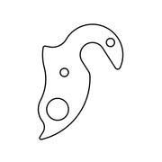 Union Derailleurpad GH-240 Centurion, Merida, Wilier - afbeelding 3