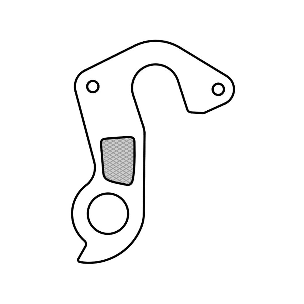 Union derailleurpad GH-260 Cannondale, Bulls