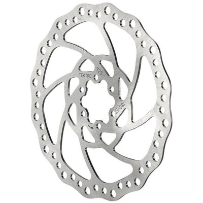 TEKTRO TR160-17 Disco Disco Rotore Ø160mm 2,3 mm a 6 punti in argento