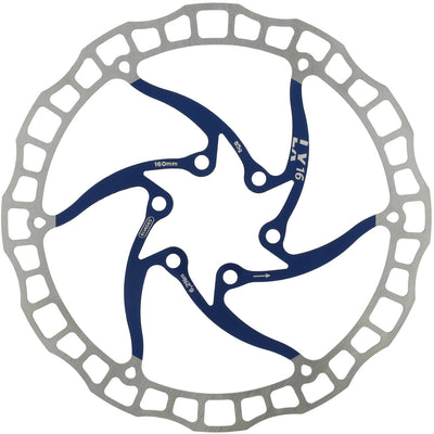 Elvedes one piece rotor 160mm 85g 6 gaats+bout blw 2015195