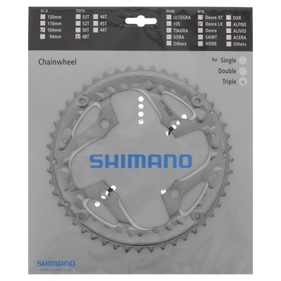 Shimano Shim. Lea de encadenamiento Deore LX 10V FC-T761 Y1NJ98120 Plata 48T
