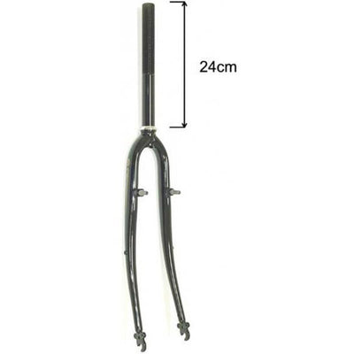 Forcella 28 pollici 1,1 8 V-Brake nero