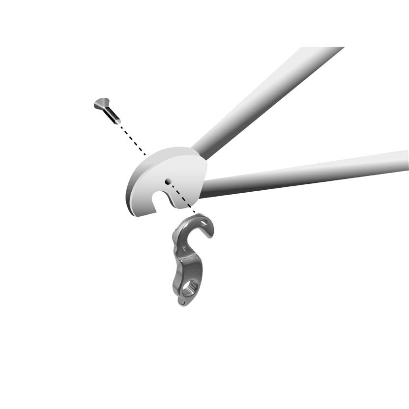 Union Derailleurpad GH-049 con vite M4X0.7