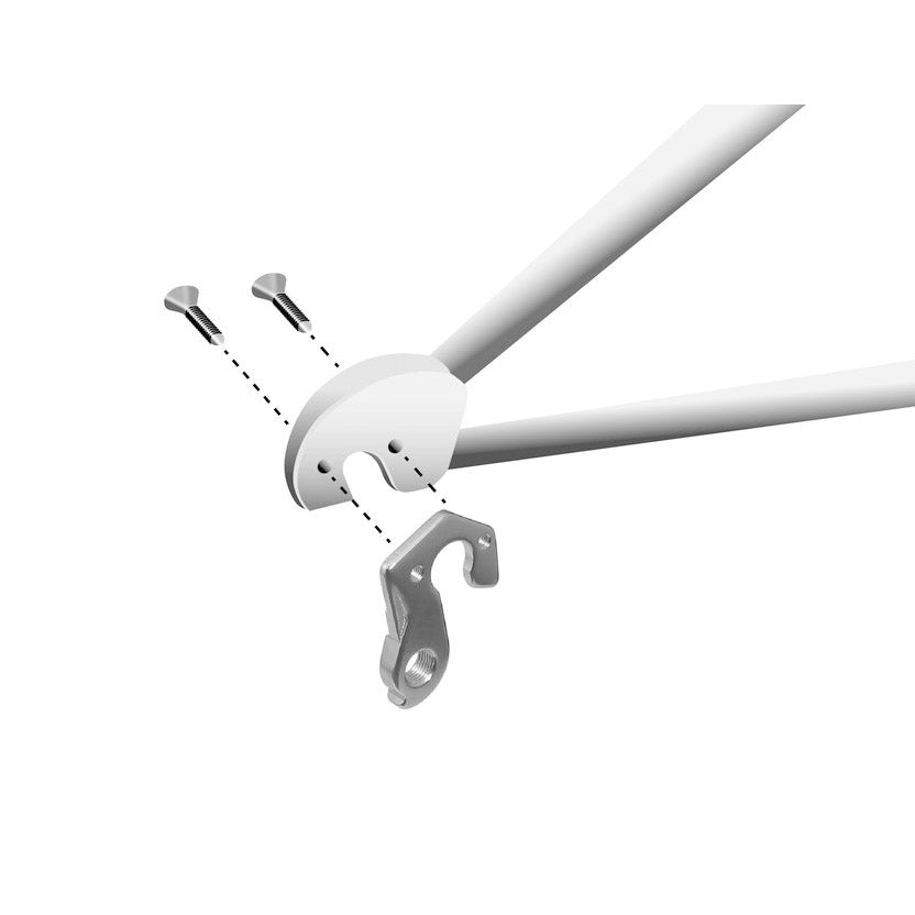 Union Derailleurpad GH-063 con set di viti M4X0.7