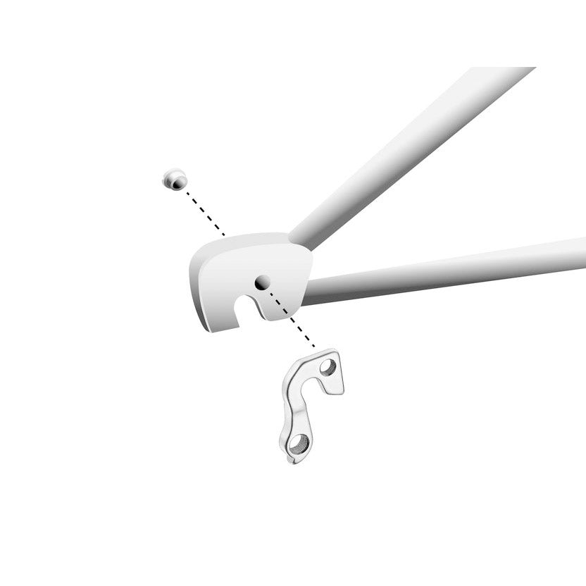 Tampone del deragliatore GH-100 con vite M8x1,2