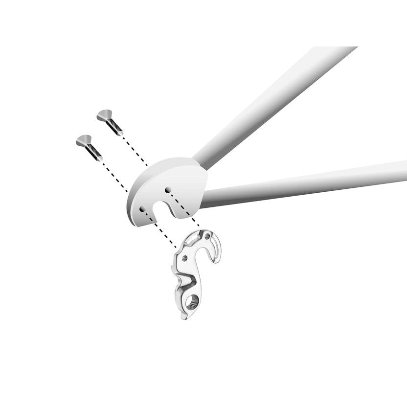 Tampone del deragliatore GH-125 con set di viti M3x0,5
