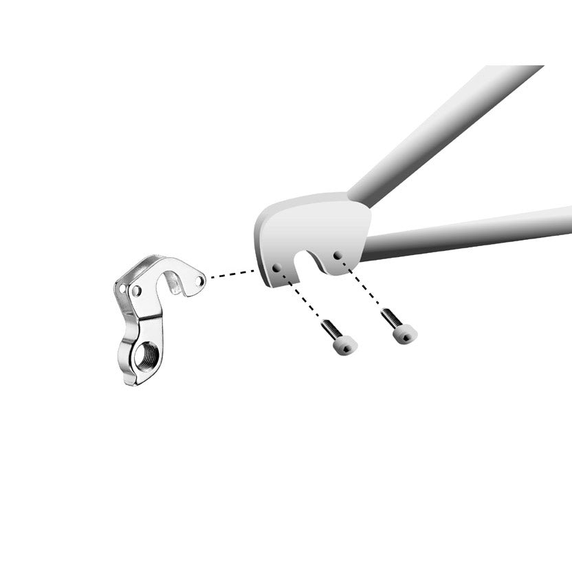 Union Derailleurpad GH-150 con set di viti M3X1.0