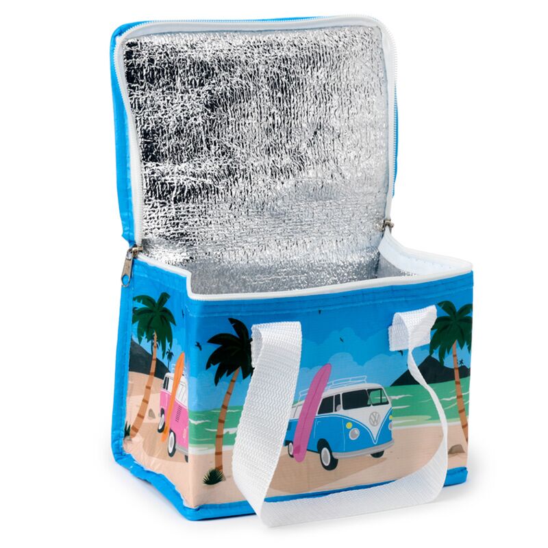 VW T1 Volkswagen Van Waves RPET Bolso de bolsas de refrigerador sostenible