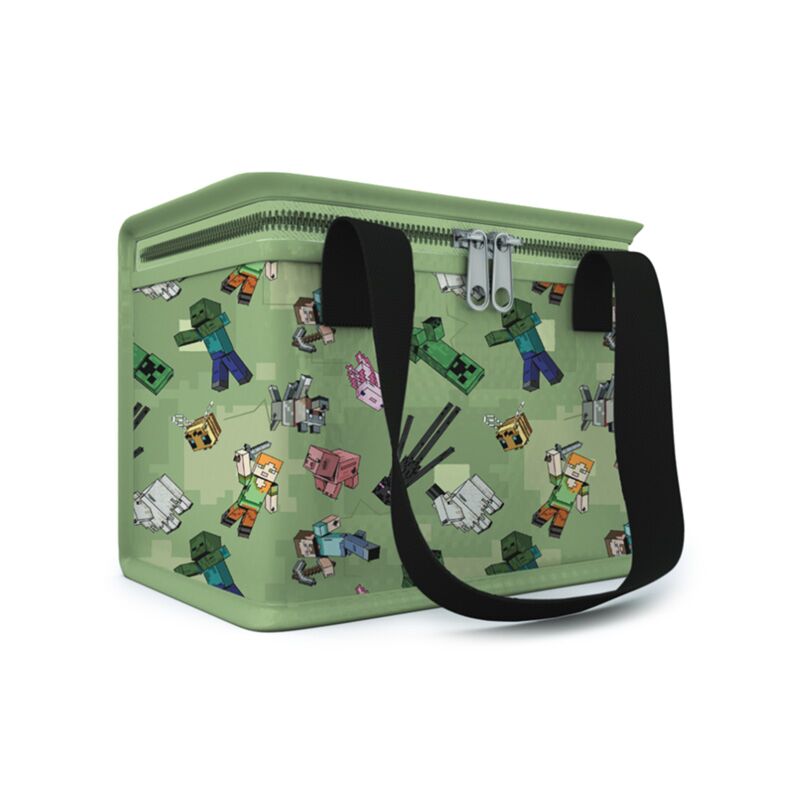 Bolsa refrigeradora rpet bolsa de almuerzo personajes de minecraft