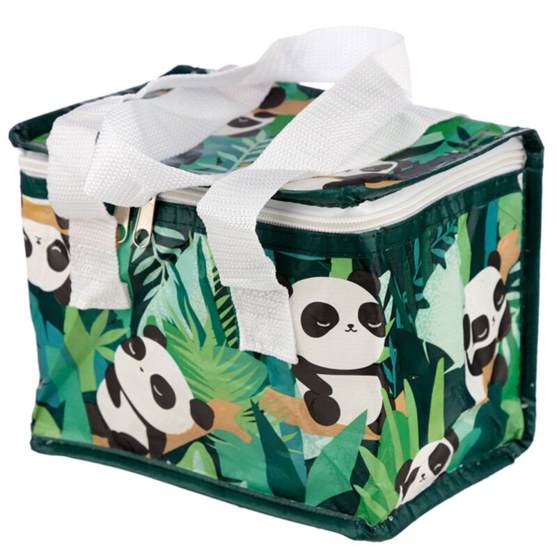 Bolsa de polvo de almuerzo de diseño de panda