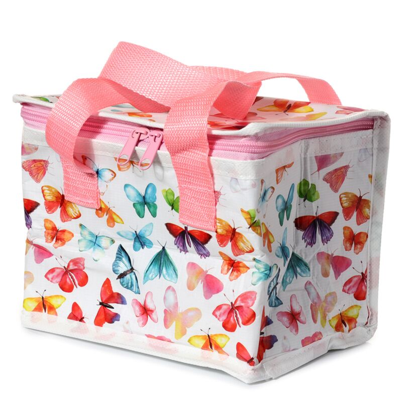 Butterfly House Recycle Botella de plástico Bolsa de enfriamiento Bolsa de almuerzo