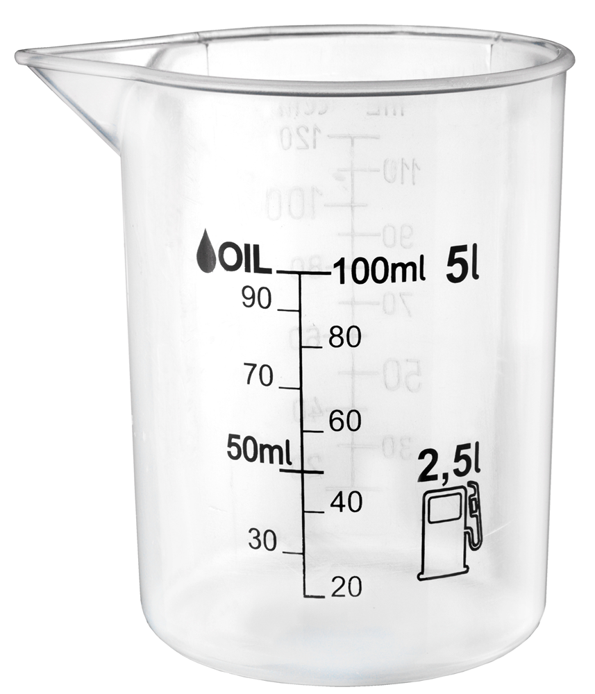 Connex mengbeker voor tweetakt 120ml - cox591212
