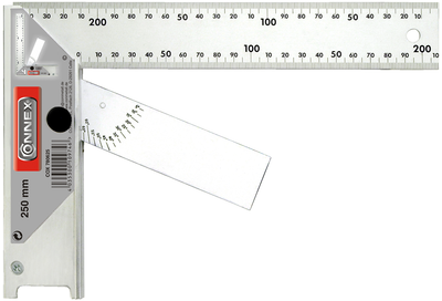 Connex quadrato con gancio oscillante 250mm - cox780625