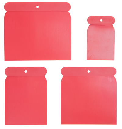 Connex set spatole giapponesi in plastica 4 pezzi - cox881010