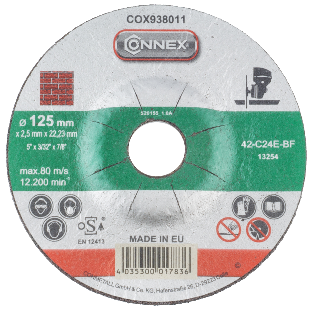 Pietra mola Connex 125mm - cox938011