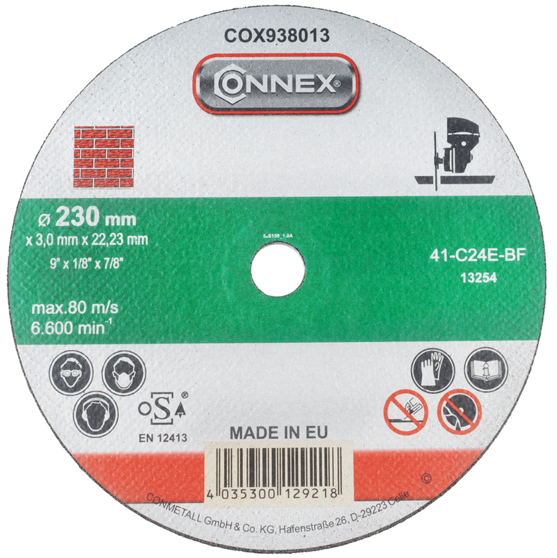 Connex slijpschijf steen 230mm - cox938013