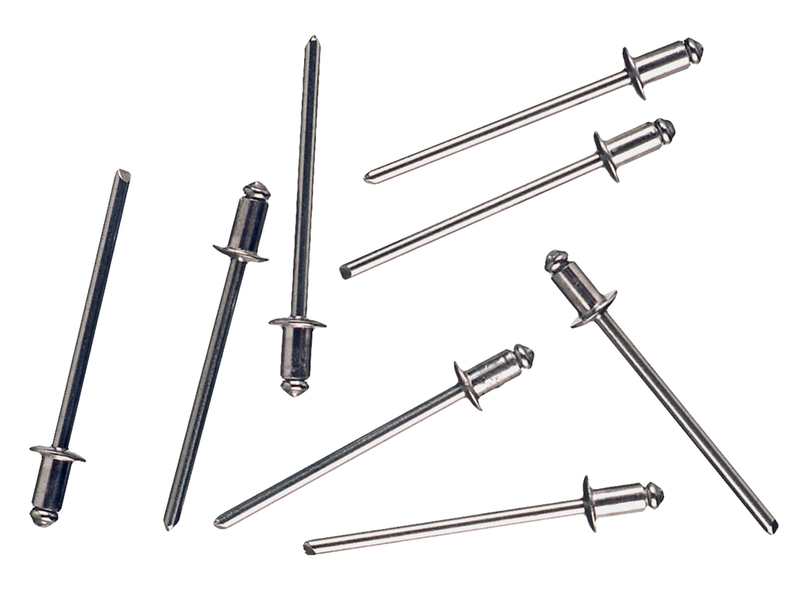 Rivetto Connex 4x10mm alluminio (50pz) - coxt195410
