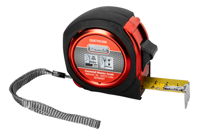 Cinta métrica connex 8m abs 25mm calibración euro - coxt701258
