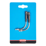 Elvedes Verstelbare V-brake bochtjes 90°Elvedes RVS kort model (2 stuks) - afbeelding 2
