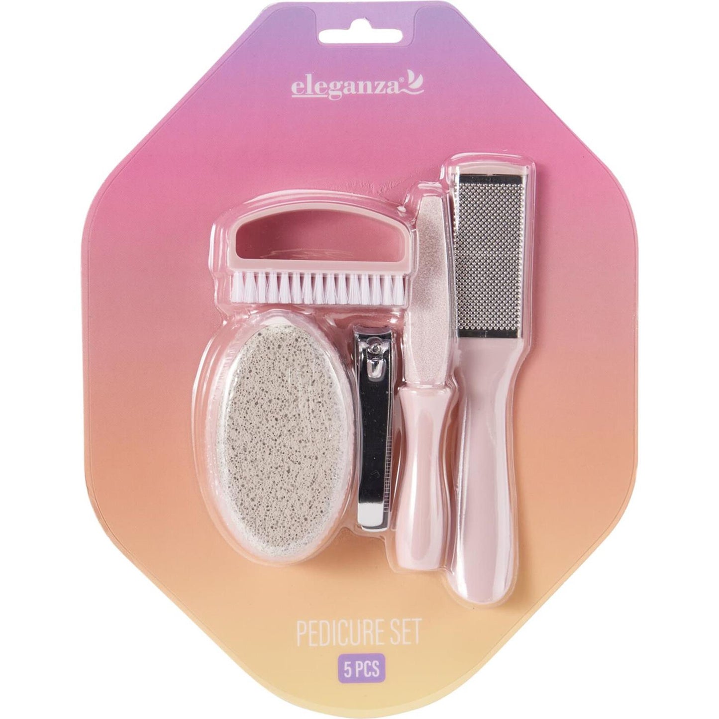 Eleganza pedicureset 5-delig