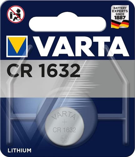 Batteria cella del pulsante VARTA CR1632 LITITIO 3V