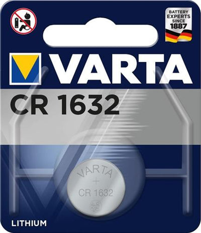 Varta Button Cell Battery CR1632 Lithium 3V