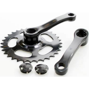 Set di manovella 32t 102 nero