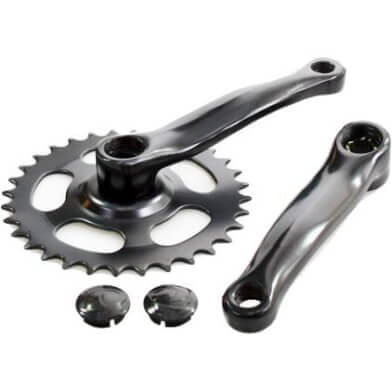 Crank set 32t 127 negro