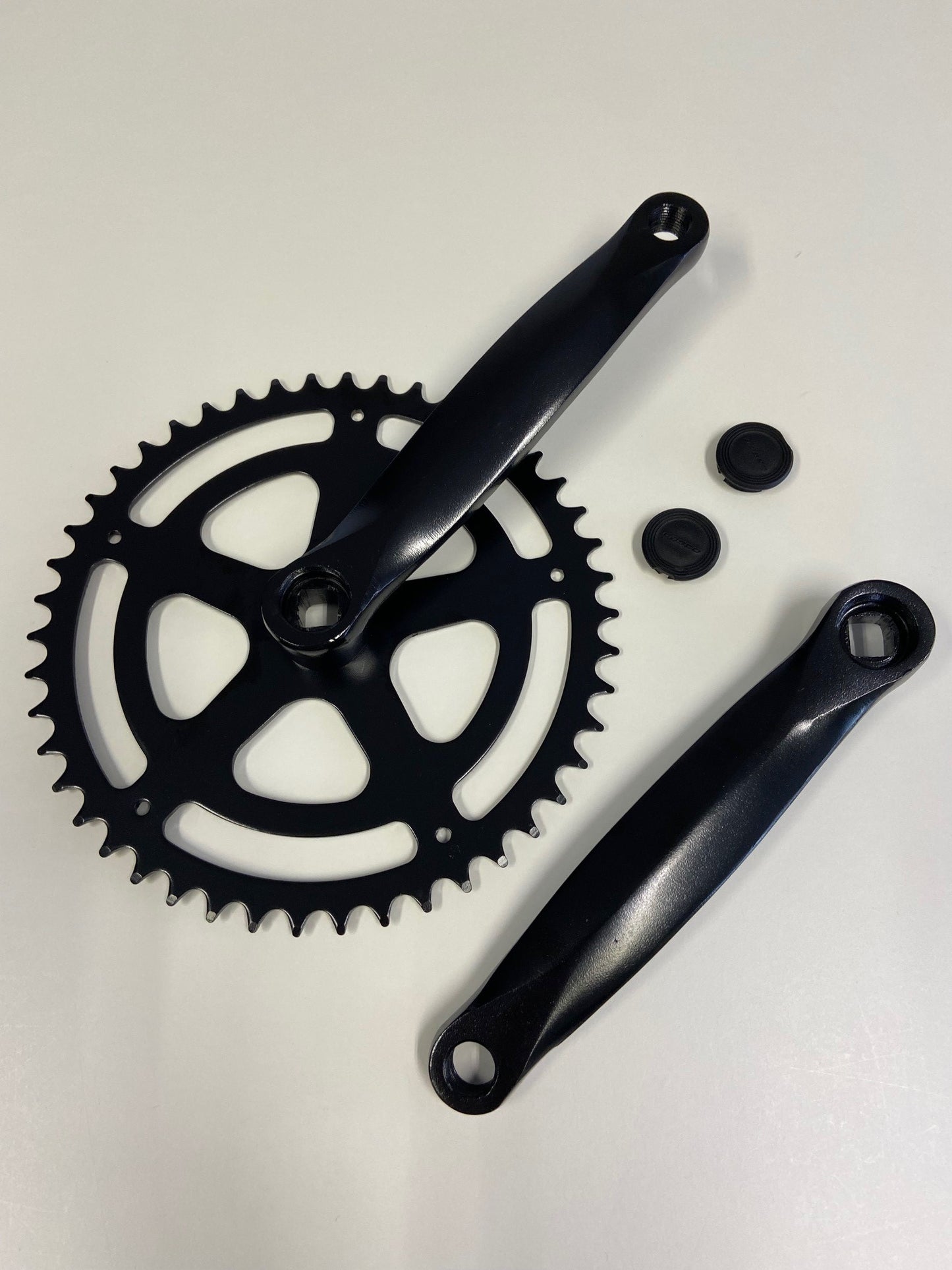 Set di manovella 46t 170 nero