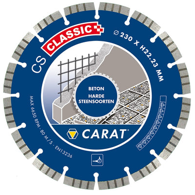 Carat diamantzaagblad ø115 cs classic beton