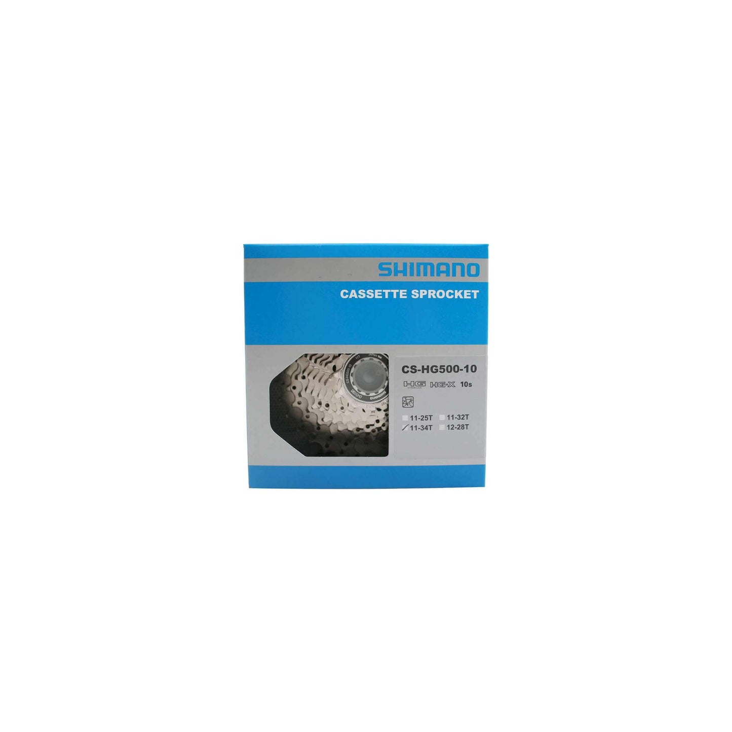 Cassetta Shimano CS-HG500 10-Speed ​​11-34T