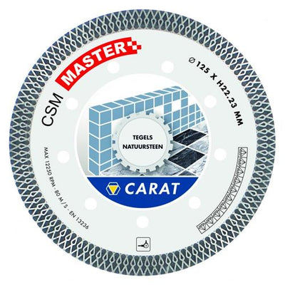 Carat diamantzaagblad ø125 cs master beton