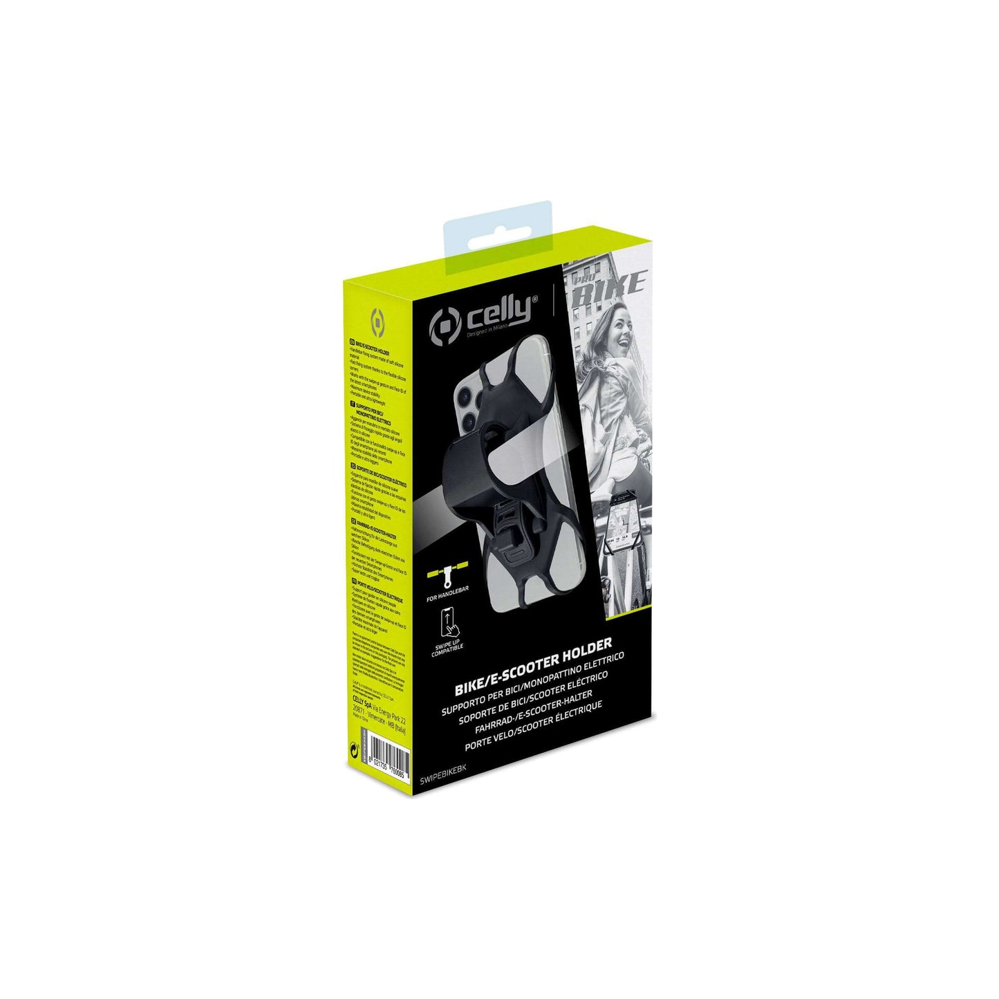 Porta di biciclette Cely Swipebike nero