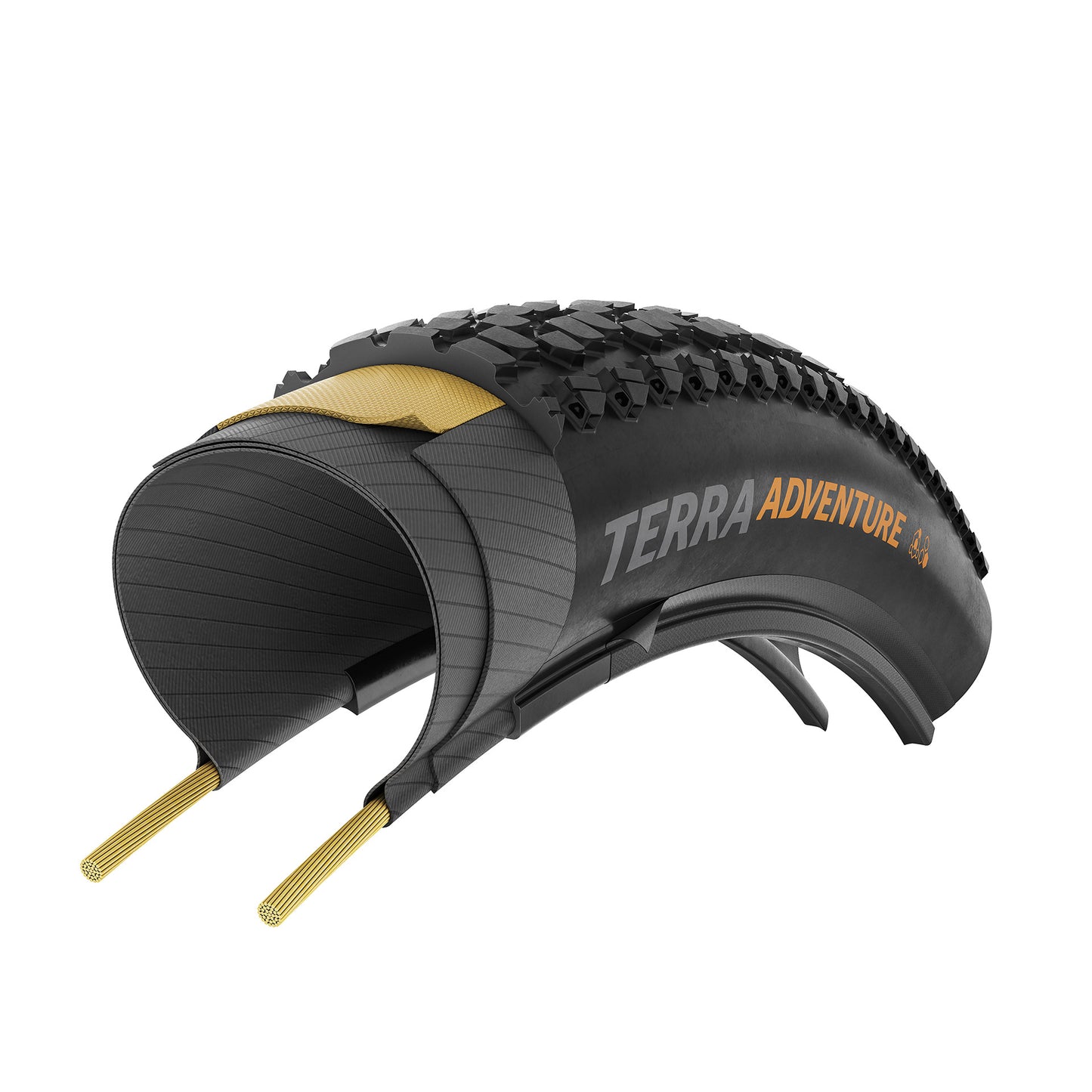 Continental Tire Terra Adventure 28 x 2,00 Black Fode