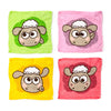 Kawaii shaun het schaap compacte reishanddoek