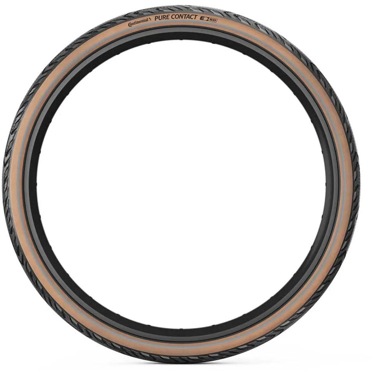 Continental vouwband pure contact 40-622 zwart bruin