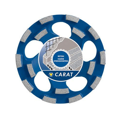 Carat grinding head concrete ø125x22.23 mm dustec, cubd master