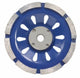 Testa portamola Carat ø125mm m14 cubf cemento
